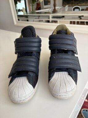 Rare Adidas Velcro High Tops